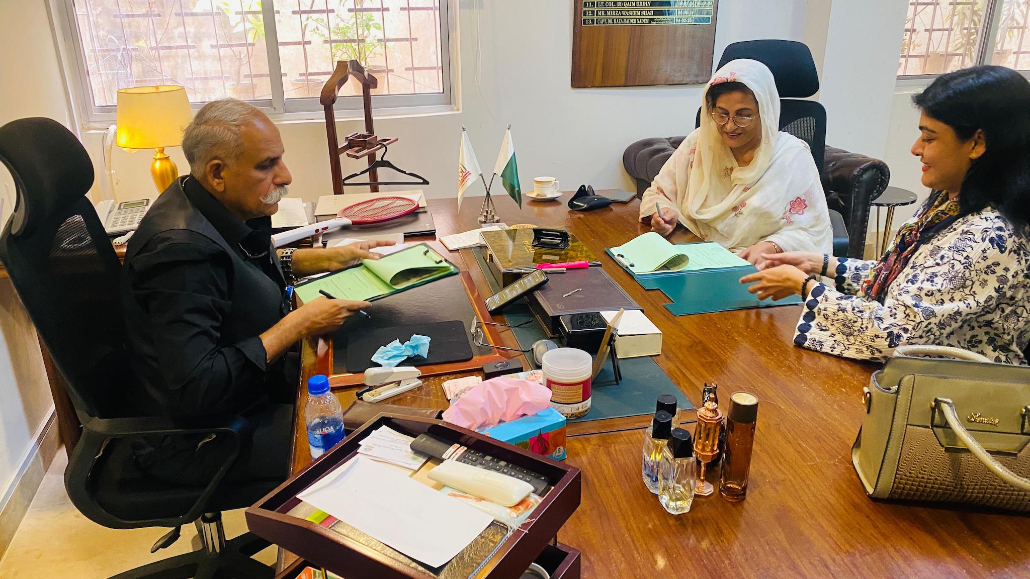 MoU document being signed — BBSUL and Alfa Tech House partnership